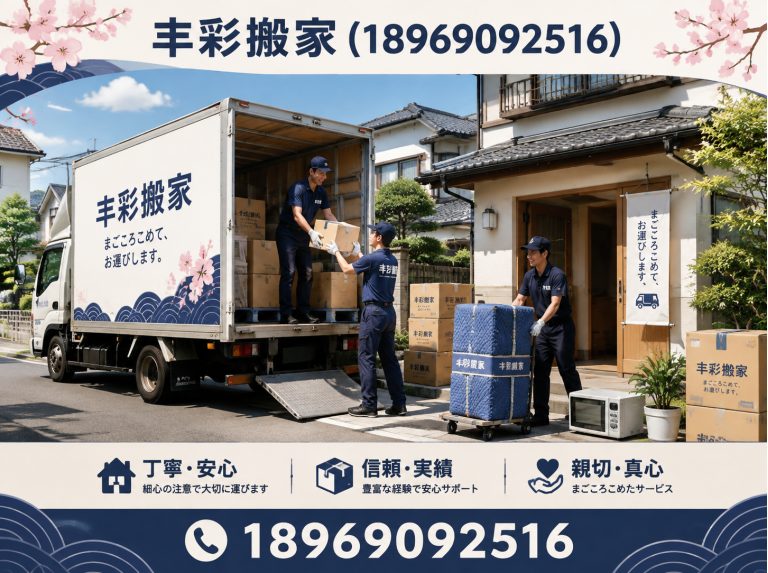 杭州日式搬家展示图
